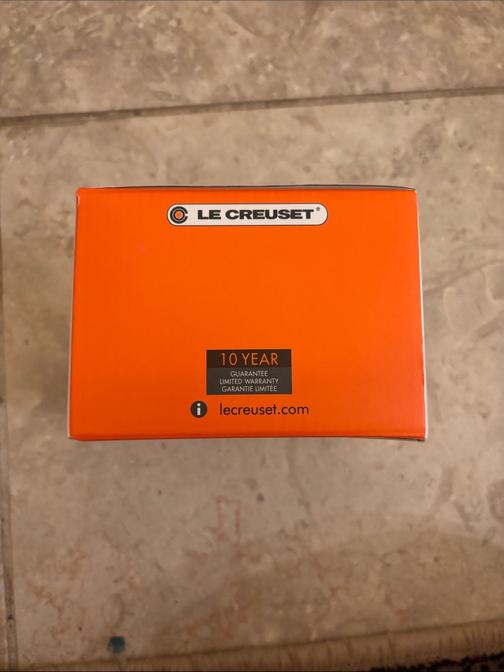 Le Creuset Stoneware Mini Round Cocotte in Off-White Meringue NIB - Picture 7 of 9